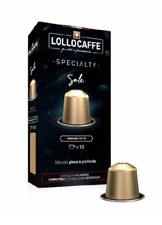 100 Capsule in Alluminio Lollo Caffè Compatibili Nespresso SOLE Speciality