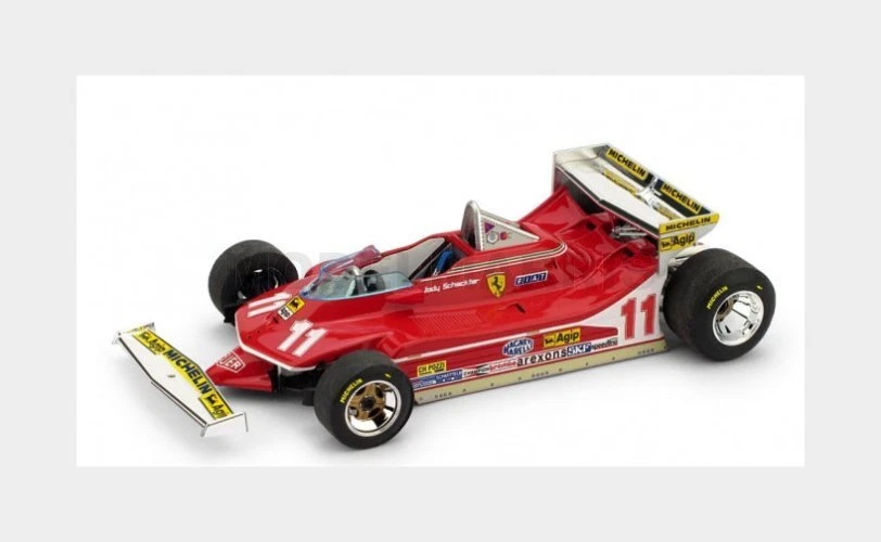 BRUMM R513-UPD-2024 FERRARI - F1 312T4 N 11 WORLD CHAMPION WINNER MONACO GP 1979 - Immagine 1 di 1