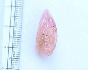 12,90 ct Natürlicher Turmalin Edelstein Birne Geschnitzt Lose Edelstein 9,5*23 mm - Bild 1 von 7