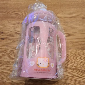 Sanrio Hello Kitty x DUTOR Bona Pot Cafetera Prensa Rosa NUEVO - Imagen 1 de 4