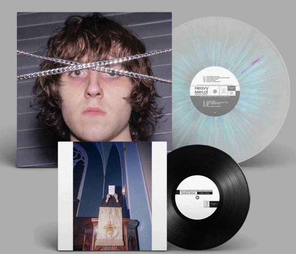 Cameron Winter - Heavy Metal - Clear w/ Light Blue Rough Trade /1500 IN HAND - Image 1 of 1