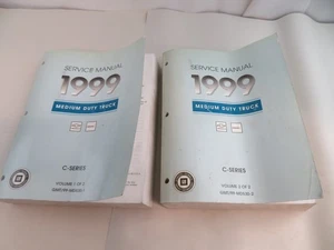 1999 CHEVROLET MEDIUM DUTY TRUCK B7 CHASSIS SERVICE SHOP REPAIR MANUALS VOL 1-2  - Bild 1 von 4