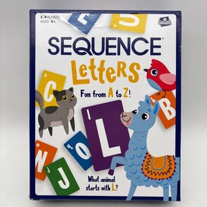 Sequence Letters Game COMPLETE Goliath 2021 Educational Cards Kids Jax - Picture 1 of 9