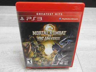 Mortal Kombat vs. DC Universe Greatest Hits Sony Playstation 3 PS3 CIB Complete - Image 1 of 4