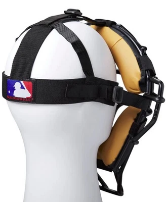 Wilson MLB WTA3927 Umpire Facemask Replacement Harness Adjustable Black - NIP - Image 1 of 4