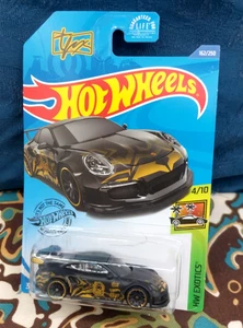 2019 Hot Wheels Tanner Fox Porsche 911 GT3 RS HW Exotics Long Card 162/250 #4/10 - Picture 1 of 8