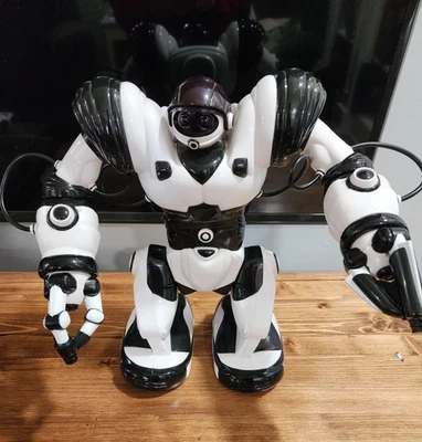 TESTED w/VIDEO Full Size 14" Original WowWee Robosapien X Toy Robot w/Remote - Image 1 of 4