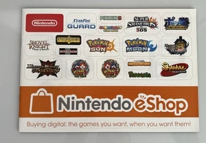 Nintendo Australia 2016 Promotional Booklet Nintendo eShop Digital Game Guide - Bild 1 von 7