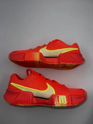 Tênis de pickleball Nike Zoom Challenge feminino tamanho 8.5 laranja neon FQ4155-800 - Imagem 1 de 4