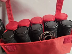 Hair Rollers Compact Travel Ionic Hot 10 Ceramic Rollers 10 Ceramic Remington - Picture 1 of 4