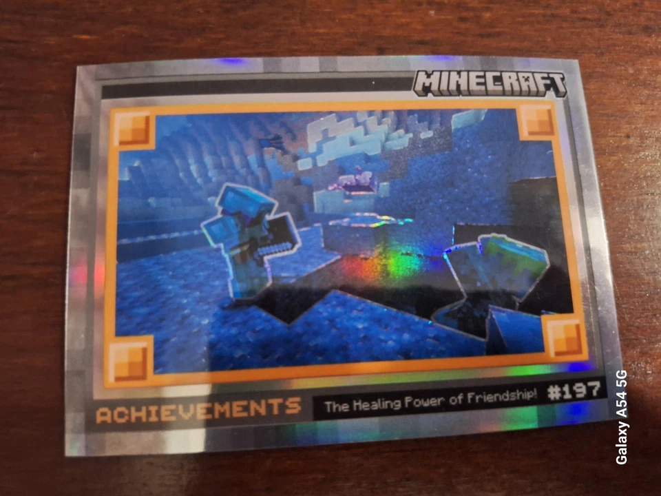 2024 Panini Minecraft Achievements OptiChrome Iron Prizm /149 #197 - Image 1 of 1