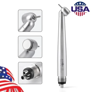 USA Dental 45 Grad Chirurgisches Hochgeschwindigkeitshandstück Turbine Druckknopf 4 Loch - Bild 1 von 15