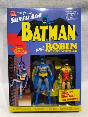 DC Direct The Classic Silver Age Deluxe Figure Set Batman & Robin MIB - Image 1 of 4