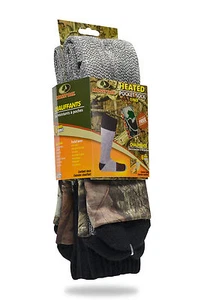 Mossy Oak Heated Acrylic Sock -Two Pack - FREE SHIPPING - Picture 1 of 2