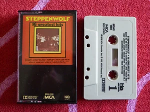 STEPPENWOLF 16 Greatest Hits CASSETTE TAPE MCA 1973/198? Reissue CRC Club - Imagen 1 de 1