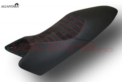 Funda Asiento Ducati Monster 1994-2007 Diseño Volcano Cuero Antideslizante y Alcántara Foto 1 de 2