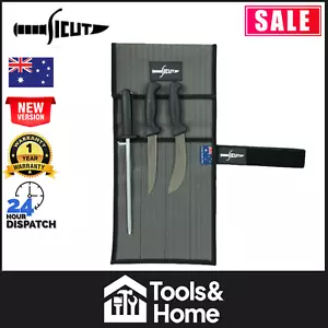 SICUT 4 Piece Standard Knife Package – Black Handle SCKPSTDBK - Picture 1 of 7