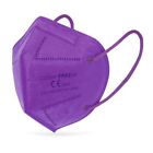 CN FFP2-Maske lila - einzeln verpackt (25er Box)