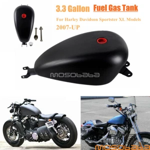 Tanque liso EFI de 3,3 galones apto para Harley Sportster XL1200 XL883 07-22 cuarenta y ocho - Imagen 1 de 9