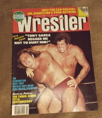 THE WRESTLER 2/1981 ken patera/mr wrestling 2/dusty rhodes/sweet ebony diamond - Image 1 of 4