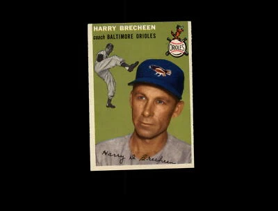 1954 Topps 203 Harry Brecheen CO EX-MT #D1,101199 - Image 1 of 2