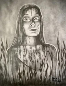 carrie horror movie pencil drawing - Picture 1 of 5
