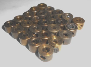 MECCANO MESSING TEILE Nr:59 HALSBÄNDER MEIST MIT MADENSCHRAUBEN GESAMT 25 Stück - Bild 1 von 1