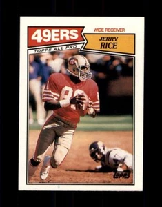 1987 Topps SET BREAK #115 Jerry Rice - Picture 1 of 2