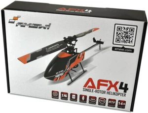 Amewi RC Elicottero AFX4 Rotore Singolo 4 Canali 6G RTF 2,4GHz SENZA BATTERIA✅ - Foto 1 di 2
