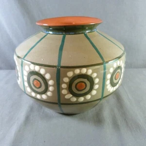 Art Deco ceramic vase Léon Elchinger (1871-1942), Ball-shaped vase ca.1920 - Picture 1 of 11