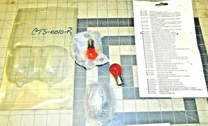 YAMAHA FZR1 4JH-83342 CLEAR FLASHER LENS KIT 1 QUANTITY VINTAGE FREE SHIPPING - Picture 1 of 2