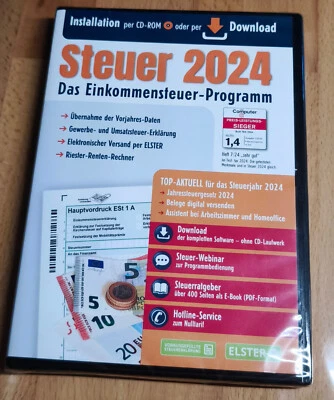 Aldi Steuer CD 2024 neu OVP in Folie - Bild 1 von 2