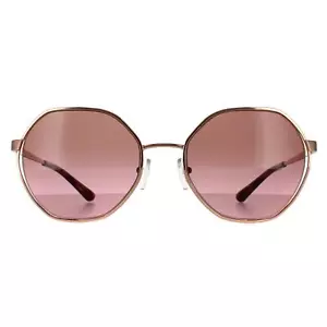 Michael Kors Sunglasses MK1072 110814 Rose Gold Brown Pink Gradient - Picture 1 of 6