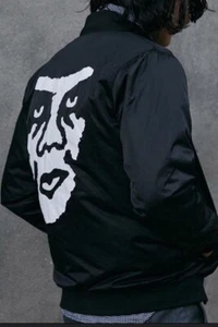 Obey Creeper Windbreaker Jacket Men's M Black RARE Collectible Andre Giant✅ - Picture 1 of 6