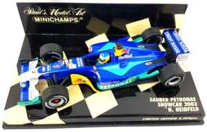 Minichamps 1/43 F1 Sauber Petronas Showcar 2002 Nick Heidfeld 400 020097 - Foto 1 di 1