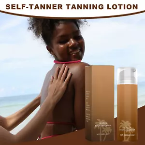 Tanning Cream for Body Sunless Body Tanning Lotion Cream Tan Enhancer reliable - Picture 1 of 12