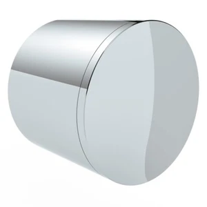 33 mm Single Hub Design Rear Axle Chrome Cover with Removable Cap - Picture 1 of 5
