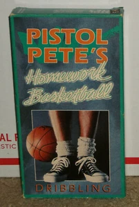 Pistol Pete's Homework Basketball Dribbling VHS - Picture 1 of 7