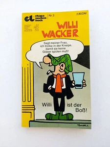 COMIC RARITÄT - ct Ehapa Taschenbuch Comic - WILLI WACKER Nr. 3 - Top Zustand Z1 - Bild 1 von 4