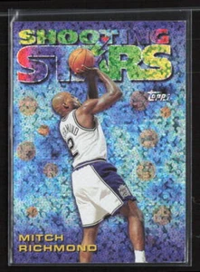 1997 Topps #7 Mitch Richmond Season's Best Refractors Excellent - Bild 1 von 2
