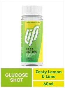 Lift | Fast-Acting Glucose Energy Juice Shots - Lemon & Lime- 6 Pack of 60 ml - Picture 1 of 4