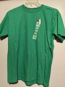 Gildan Youth XL Kelly Green T-shirt Preshrunk Cotton - Picture 1 of 2