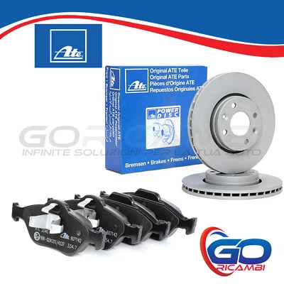 DISCHI FRENO E PASTIGLIE FRENO ANTERIORE ATE FORD FIESTA FUSION MAZDA 2  - Immagine 1 di 3