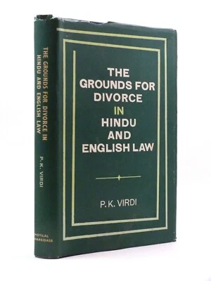 HINDU & ENGLAISH LAW: P K VIRDI signed The Grounds for Divorce 1972 SKONE-JAMES - Image 1 of 4