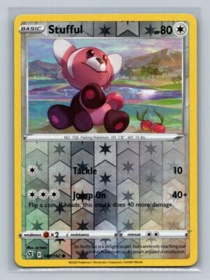 Stufful SWSH02: Rebel Clash 149/192 Near Mint NM Reverse Holo - Image 1 of 2