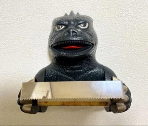 Toy Figure Beetland P1988 Godzilla Toilet Paper Holder Retro Antique 2504TY - Picture 1 of 10