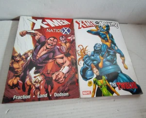 X-Men Nation X: Book 1 & X-Men vs Apocalypse Vol 1: The Twelve Paperback Comics - Picture 1 of 8
