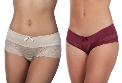 Affinitas Parfait женщин Casey кружева Boyshort стиль 2805 2 упаковки - Изображение 1 из 3