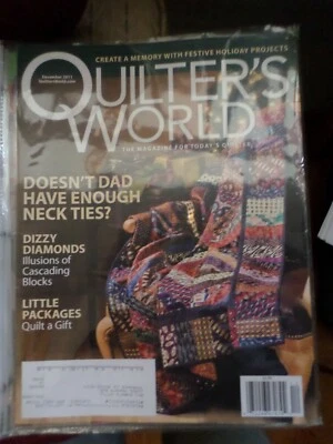 Quilters World Magazine December 2011, As new stored in Plastic Sleeve - Image 1 of 2
