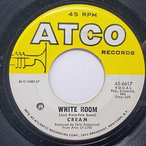 (punch hole) Cream White Room / Those Were The Days 45rpm 7" Vinyl Record - Picture 1 of 2